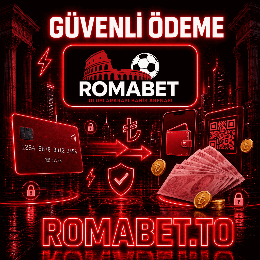 Romabet ödeme yöntemleri ve güvenli çekim